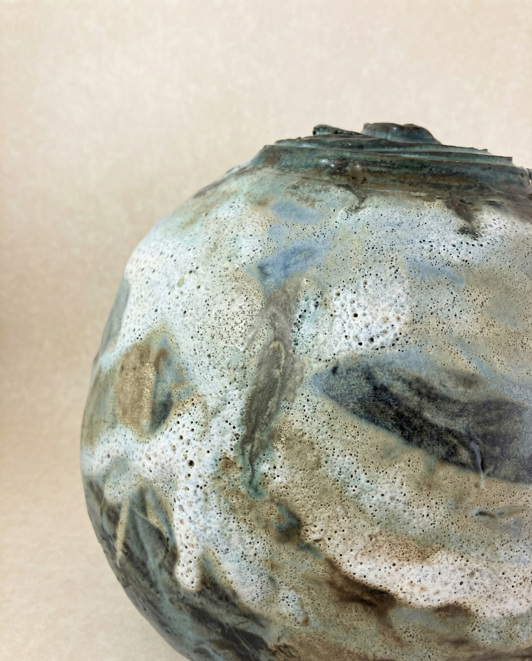 Blue Cascade — surface detail