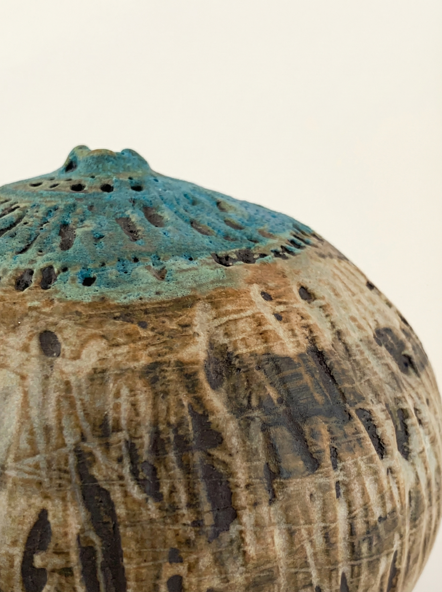 Teal Crown — form detail