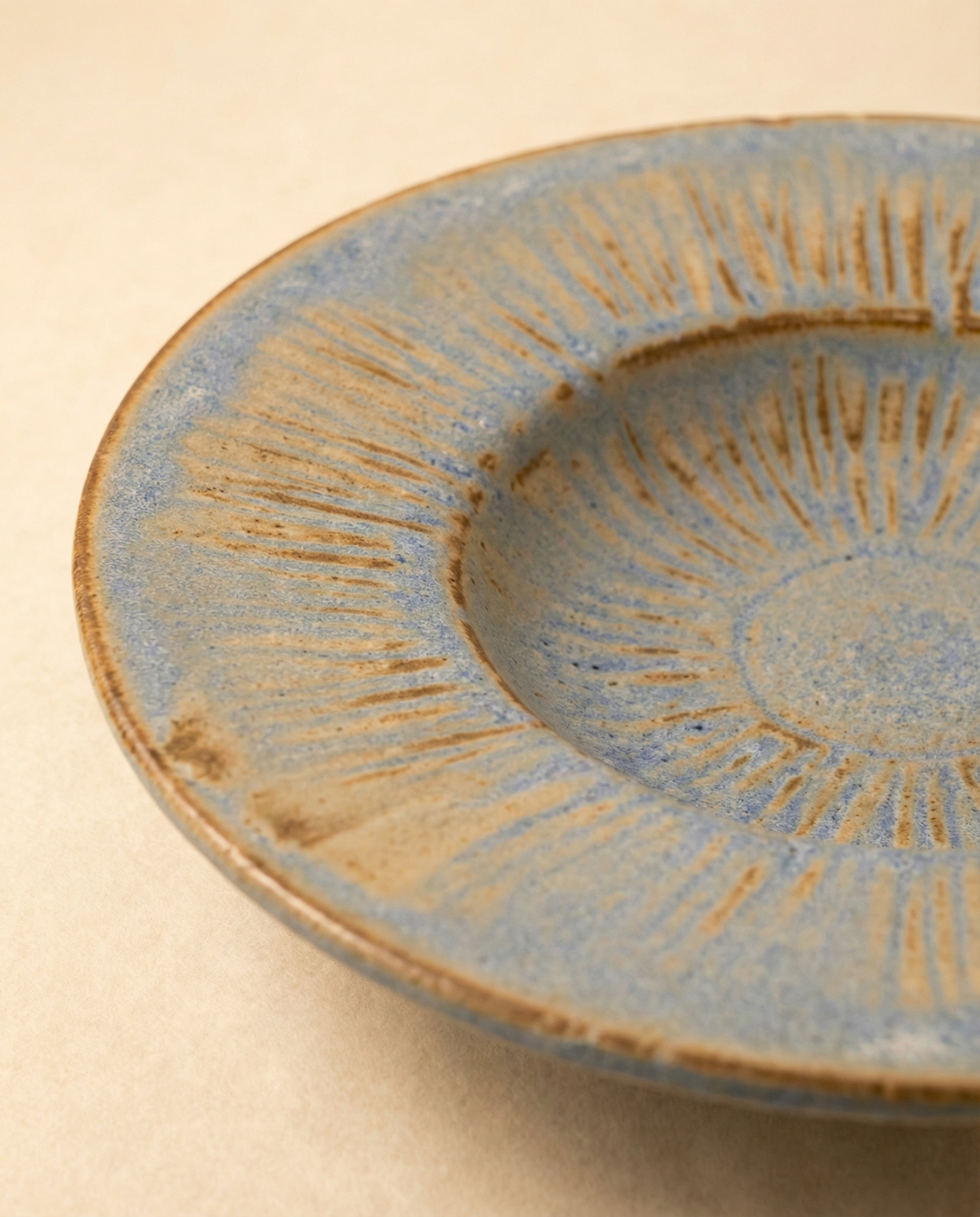 Blue Horizon — engraved detail